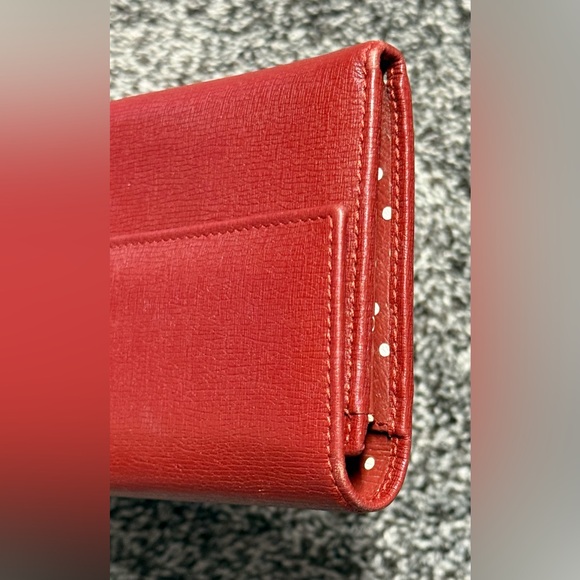 Gucci leather continental dark red wallet - Picture 8 of 16